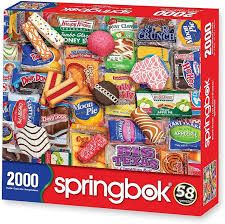 Springbok Snack Treats 2000 Piece Jigsaw Puzzle