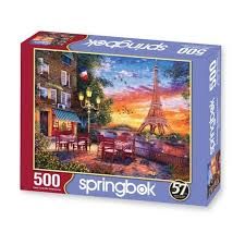Springbok Paris Romance 500 Piece Jigsaw Puzzle