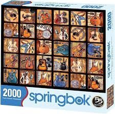 Springbok Six String Symphony 2000 Piece Jigsaw Puzzle