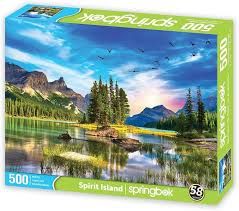 Springbok Spirit Island 500 Piece Jigsaw Puzzle