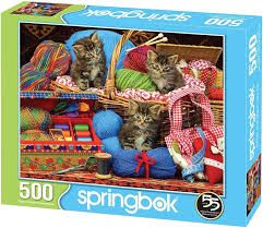 Springbok Sew Cute 500 Piece Jigsaw Puzzle