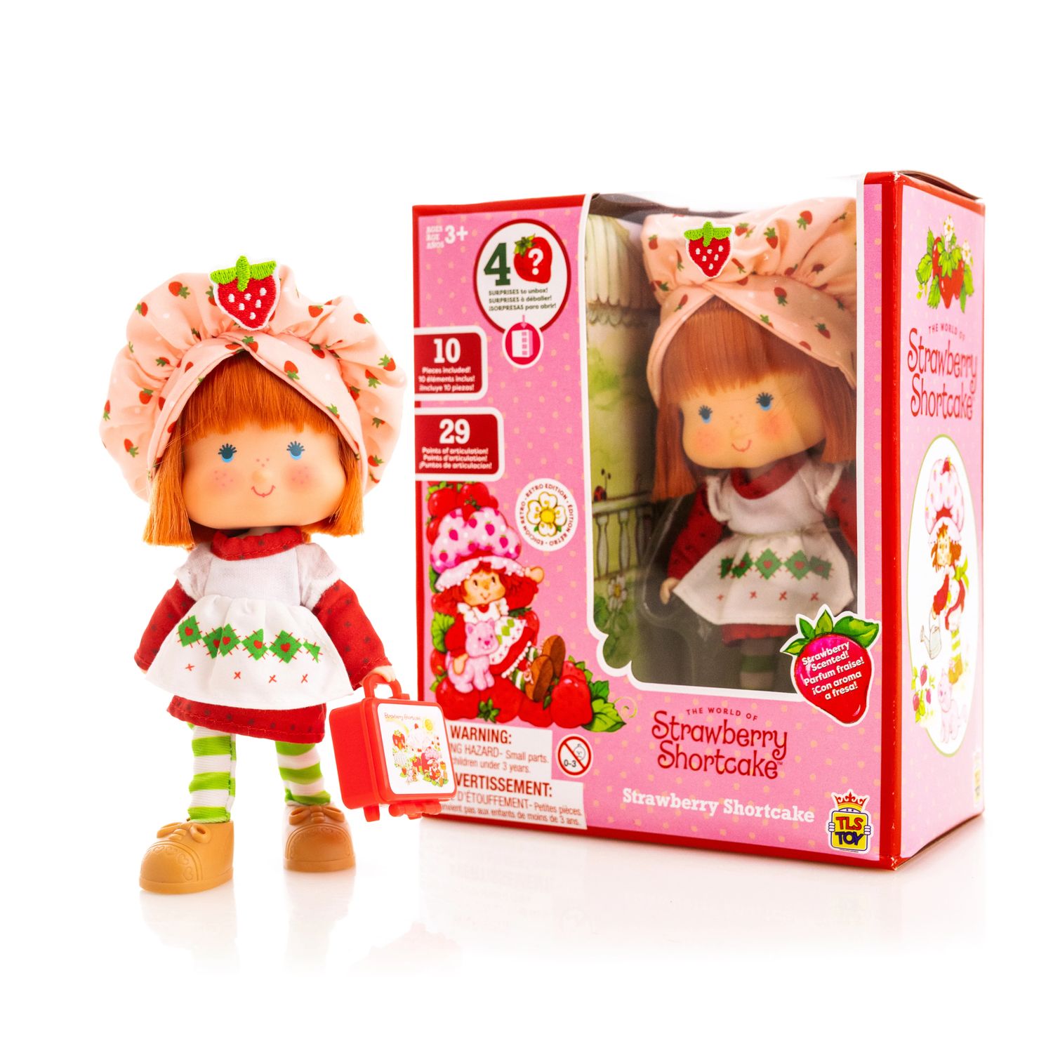 Strawberry Shortcake 5 1/2-in Retro Fashion Doll