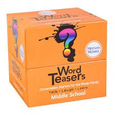 Middle School Word Teasers