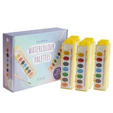 Watercolour Paint Palette Sets