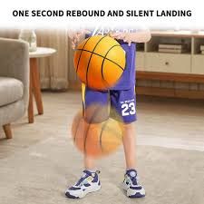 Regulation size 9.5" Silent Basketball