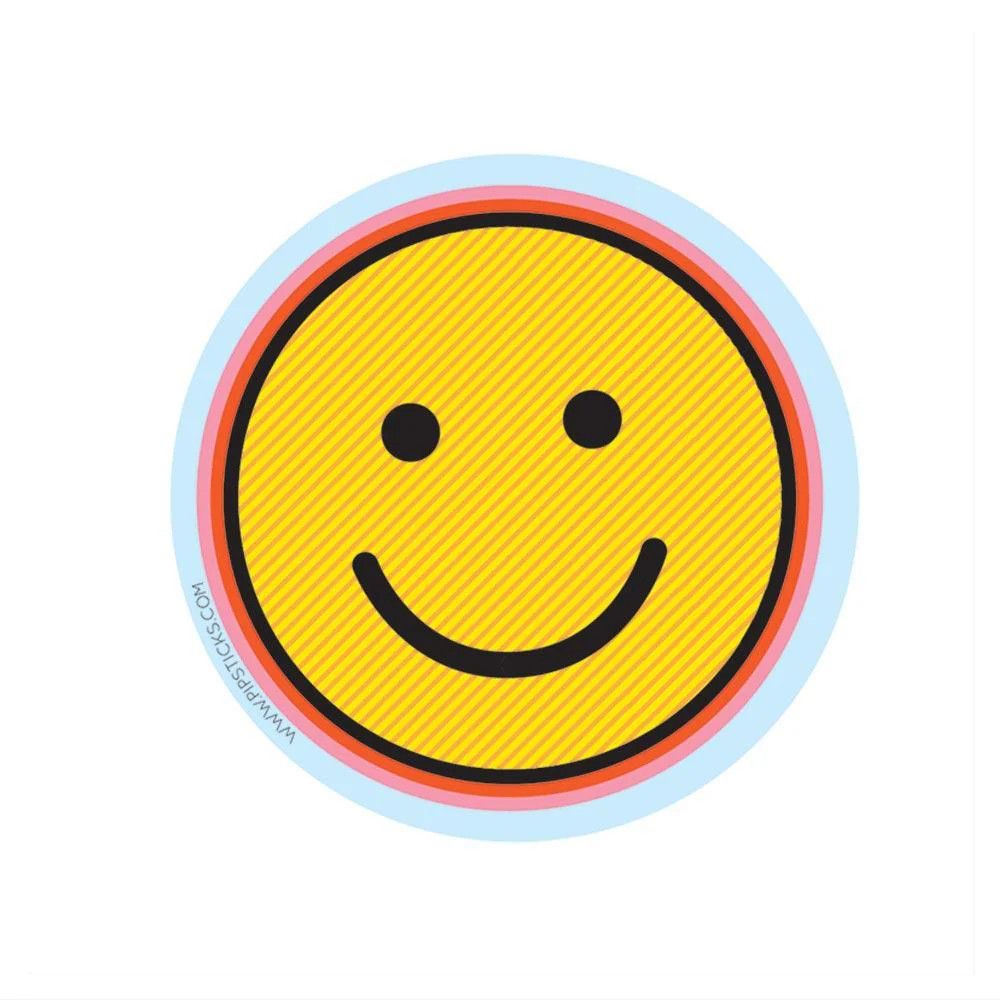 Smiley Face Vinyl Pipstickers