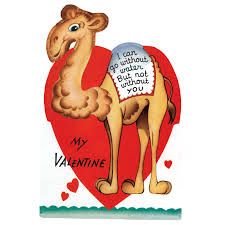 Vintage Valentines: Be My Valentine! Camel