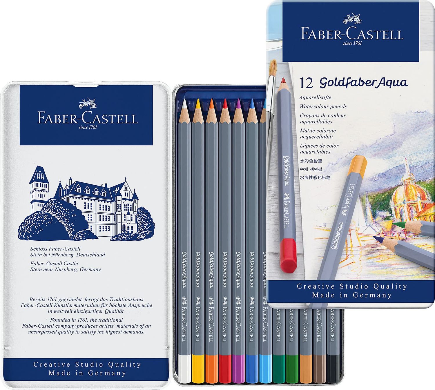 Goldfaber Aqua Watercolor Pencils 12