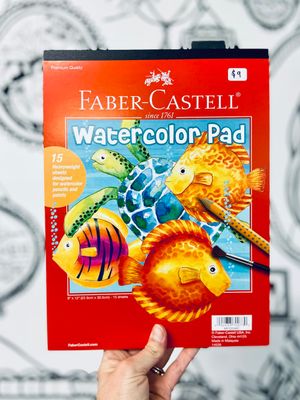 Watercolor Paint Paper Pad 9 x 12 Heavy Duty