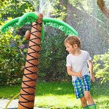 Sprinkler Palm Tree