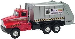 DIE-CAST City Garbage Truck