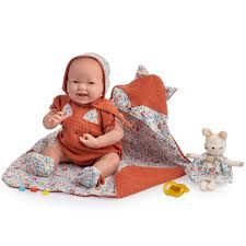 La Newborn 15.5” Baby Doll Nature themed