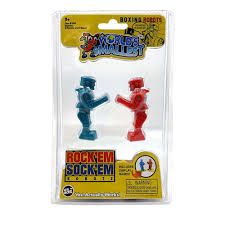 World&#39;s Smallest Rock &#39;Em Sock &#39;Em Robots