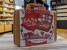 Ladybug Teaset Basket