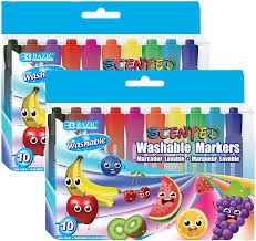 Washable Scented Markers (10 Pack)