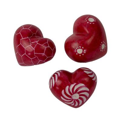 Stone Red Heart-Large