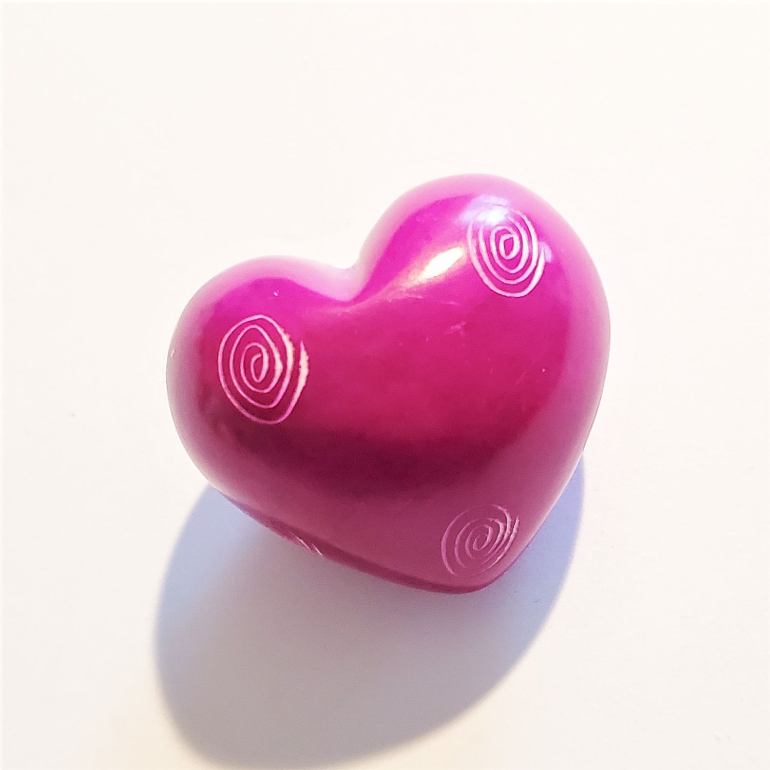 Stone Pink Heart-Small