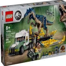 Lego Jurassic World Dinosaur Missions : Allosaurus Transport Truck single