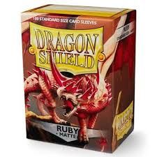 Dragon Shields Matte Ruby