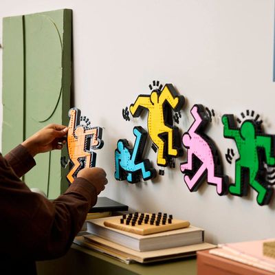 Lego Keith Harring - Dancing Figures single