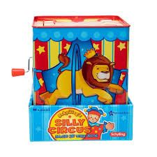 SILLY CIRCUS JACK IN BOX