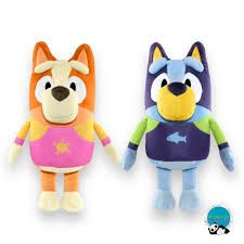 Bluey and Bingo Sand and Surf Plush