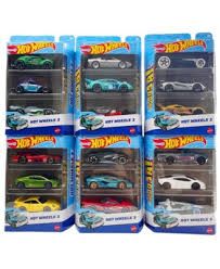 Hot Wheels 3-Pack Diecast Vehicles Case
