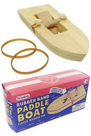 PADDLE BOAT - RUBBER BAND