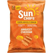 Sunchips Harvest Cheddar