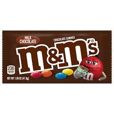 M&amp;Ms Milk Chocolate single