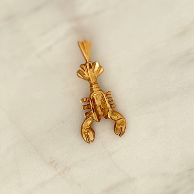 Pre Loved 14k YG Lobster Charm