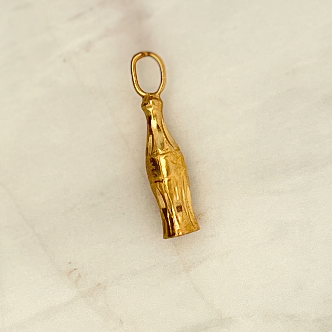 Pre-loved 14k YG Vintage Coca-Cola  charm