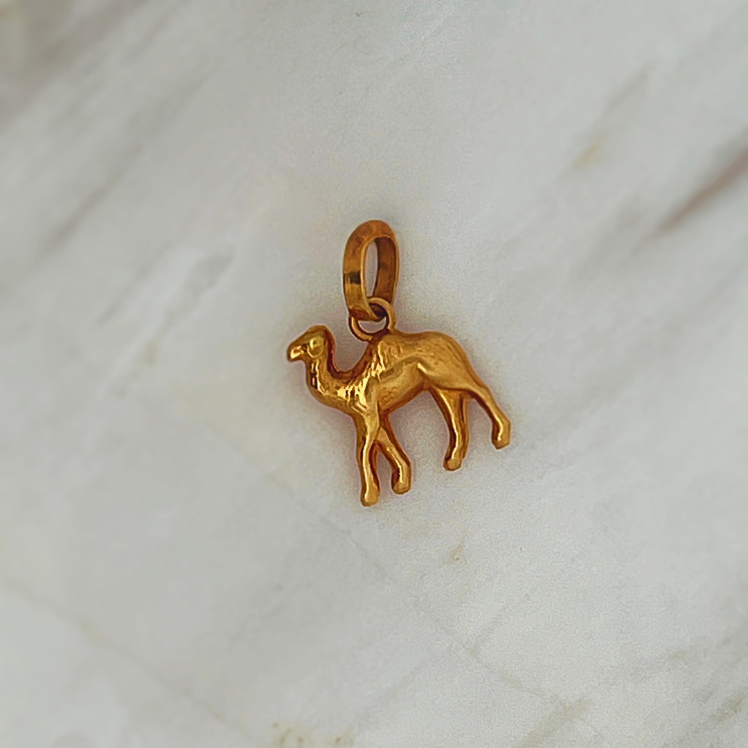 Pre Loved 14k YG Camel Charm