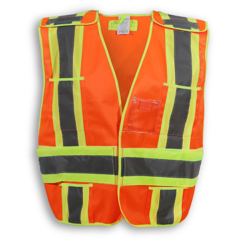 Big K 100% Polyester Tear-Away Safety Vest Big K 100% Polyester Tear-Away Safety Vest