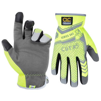 CLC Workgear Flex Grip 363 Cut A5 Hi-Viz Utility