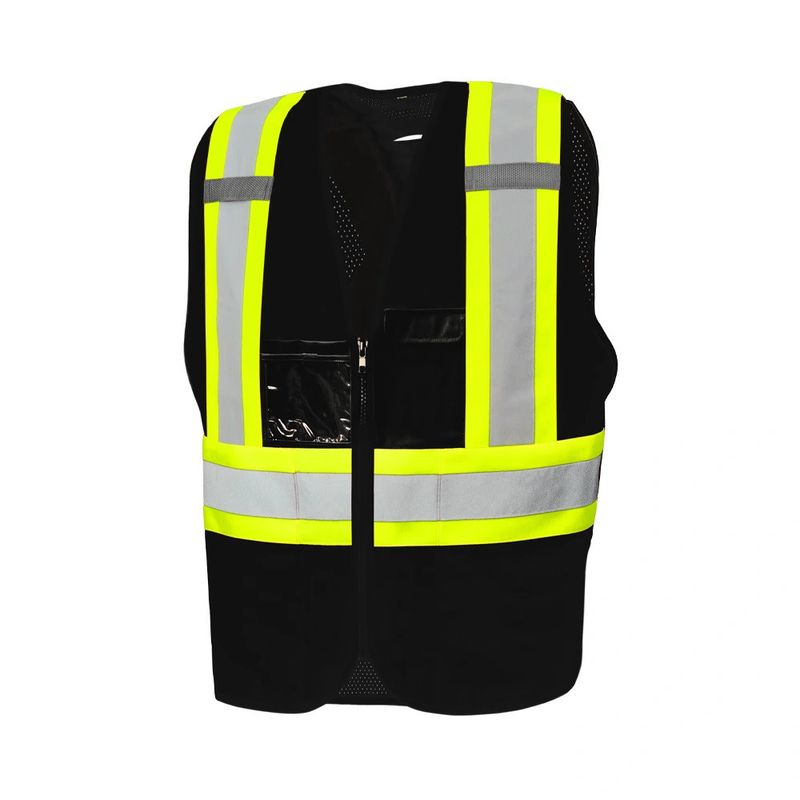 Ground Force Traffic Vest with Zipper