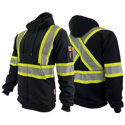 Atlas Guardian® FR/AR Hoodies ( Zip-up w/ 4" Strip )
