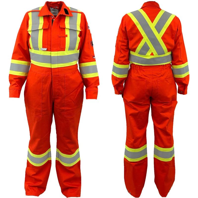 Atlas Guardian® FR/AR Coveralls (Women's 4" Strip )