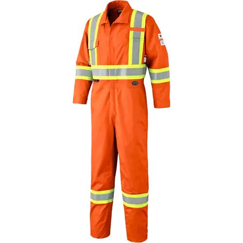 Pioneer Hi-Viz Orange FR-TECH® 88/12 FR/ARC Rated 7 OZ Coverall