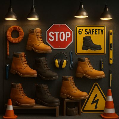 6" CSA Work Boots