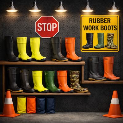 CSA Rubber Work Boots