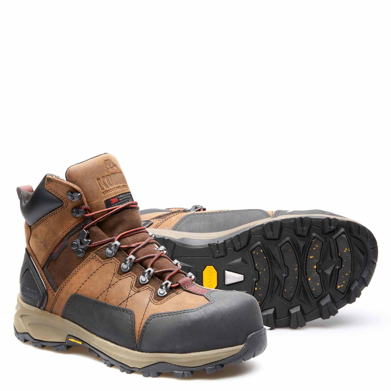 Kodiak Ice Conqueror, Color: Brown, Size: 10