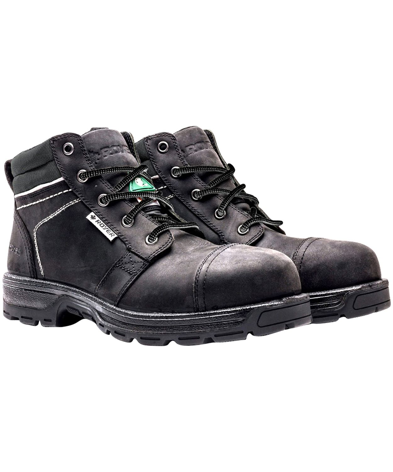 Royer Women's Agility™ R-LITE™ 6" Work Boots, Color: Black, Size: 4