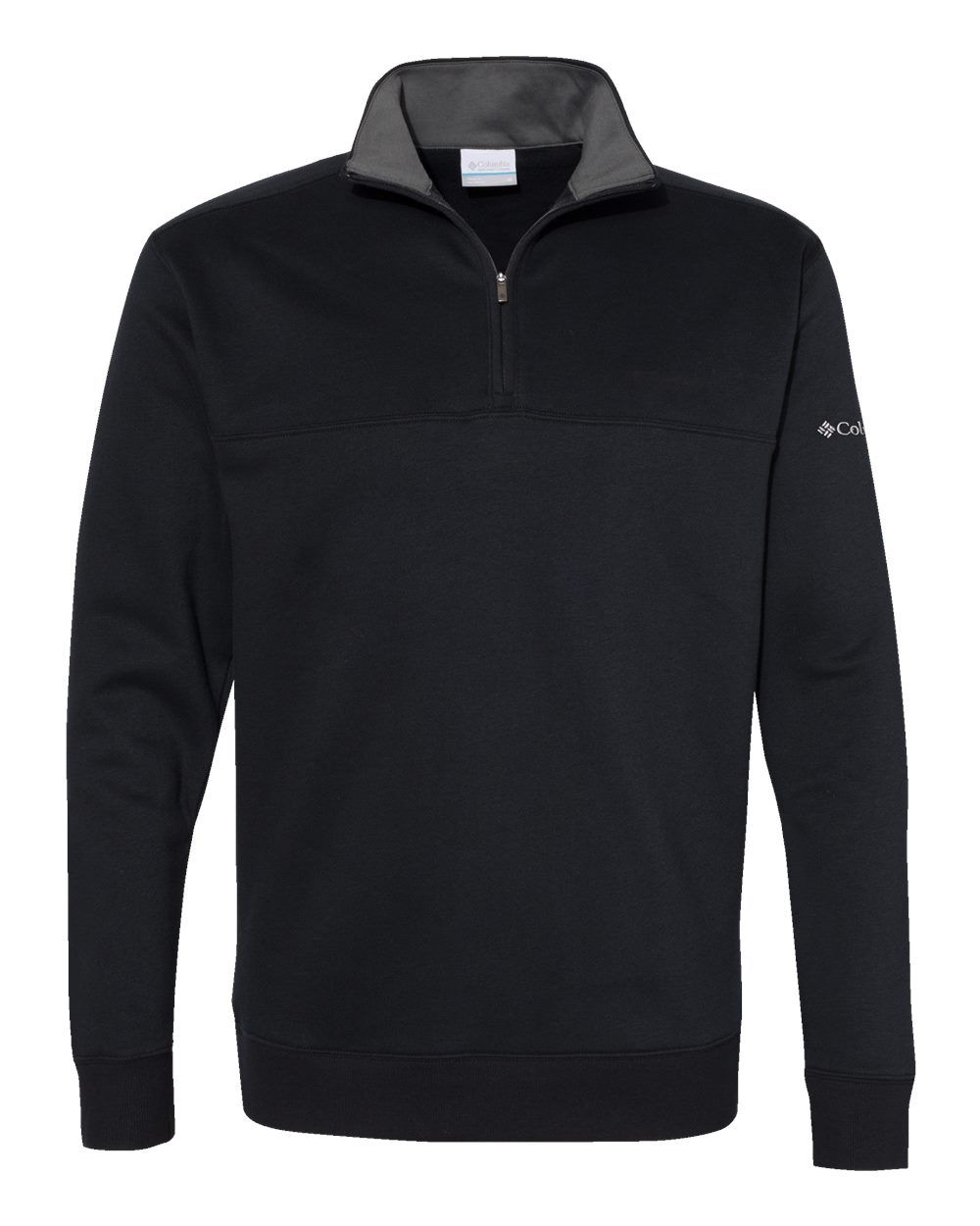 Columbia Men's Hart Mountain Half-Zip Sweater, Color: Black, Size: S