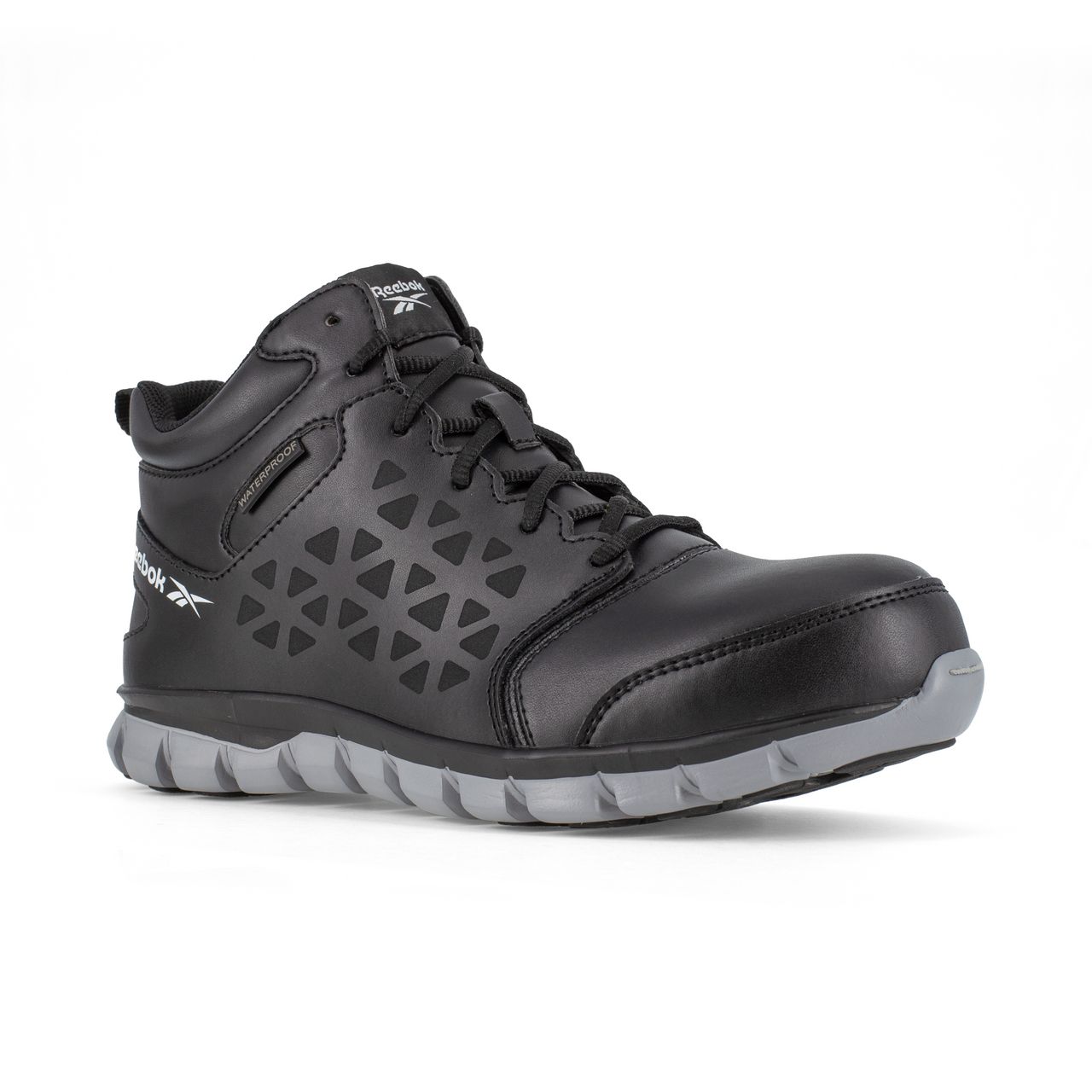 Reebok Sublite Cushion Work, Color: Black, Size: 8