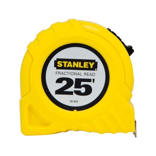 STANLEY 25 Ft. Fractional Read Tape Measure