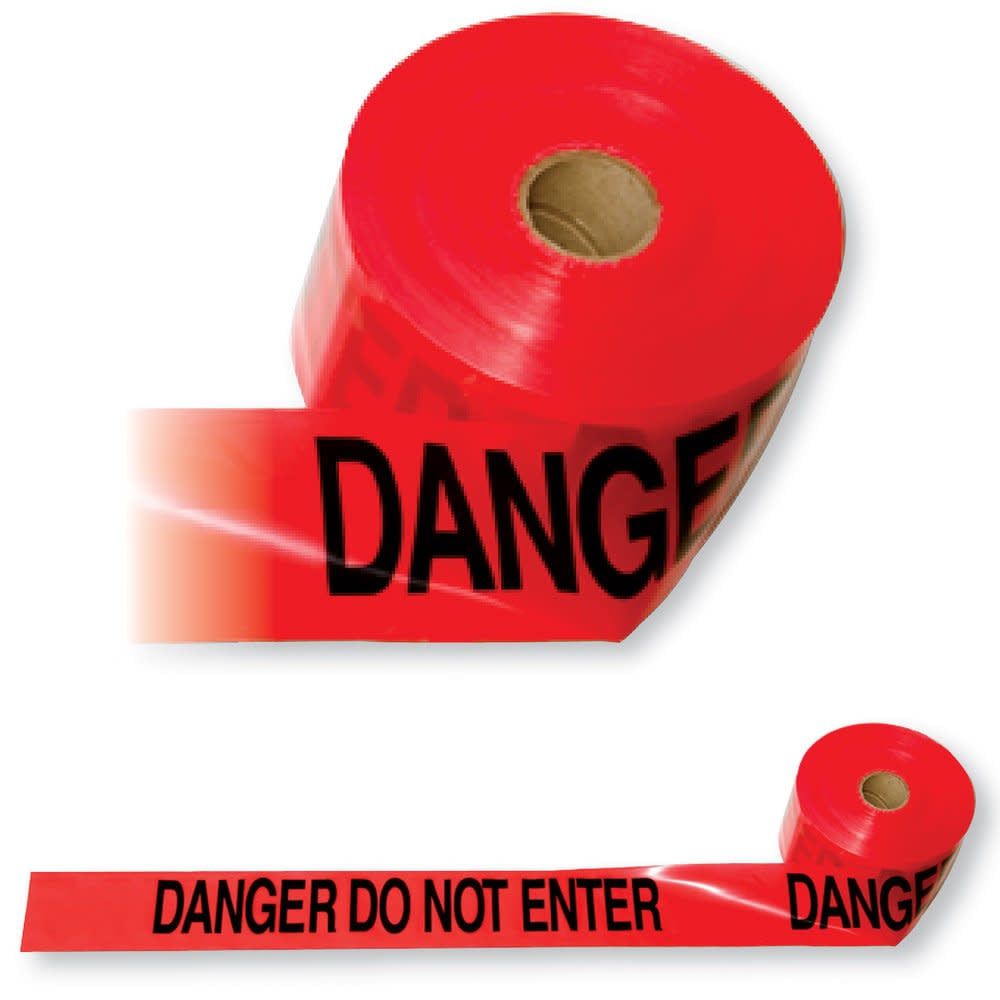 Big K Red Danger Barricade Tape