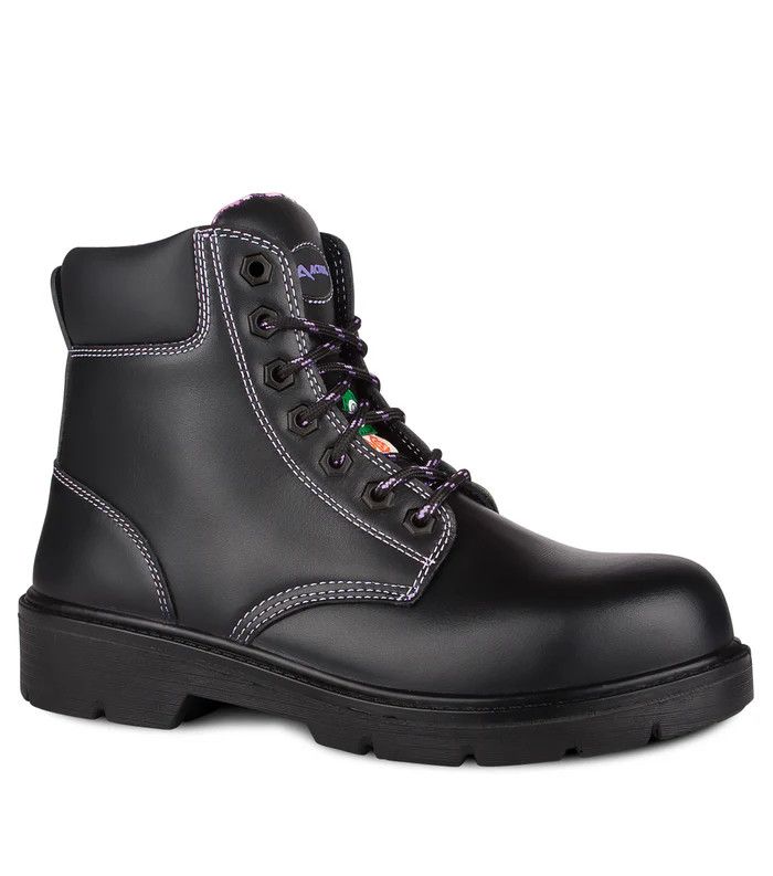 Acton Prolady Women's Work Boots, Color: Black, Size: 5