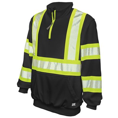 Tough Duck Fleece ¼ Zip Safety Pullover