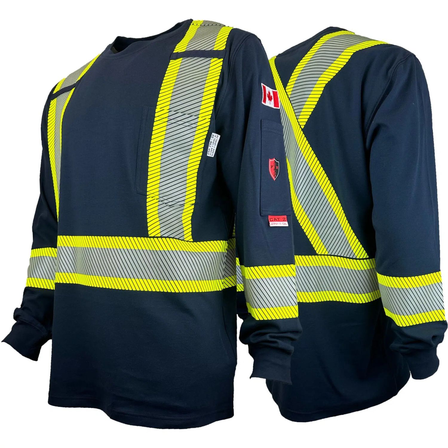 Atlas Guardian® FR/AR Long Sleeve T-Shirt (4" Strip)
